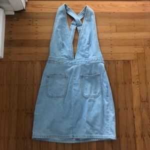 urban outfitters denim dress